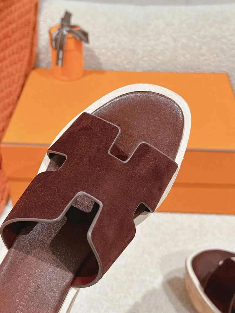 Packable Hermes Slippers 28413