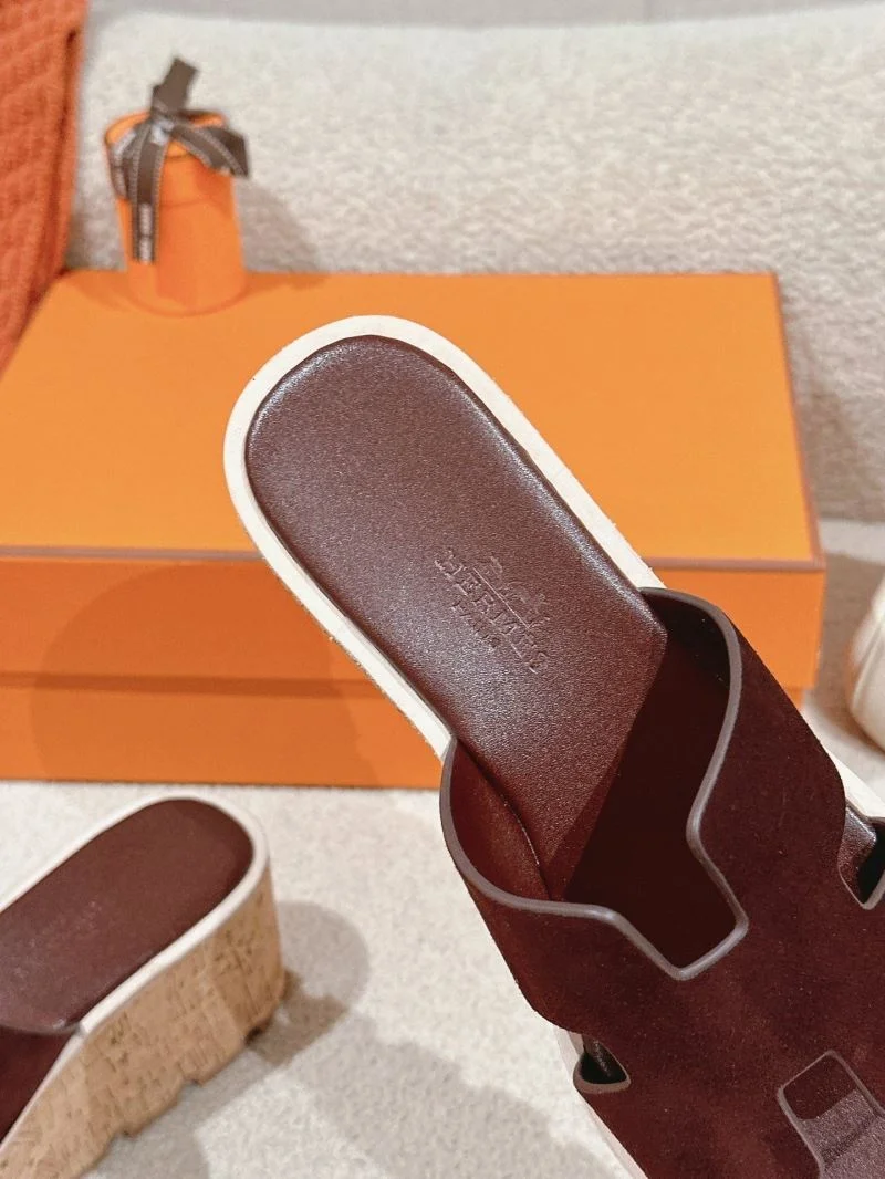 Packable Hermes Slippers 28413