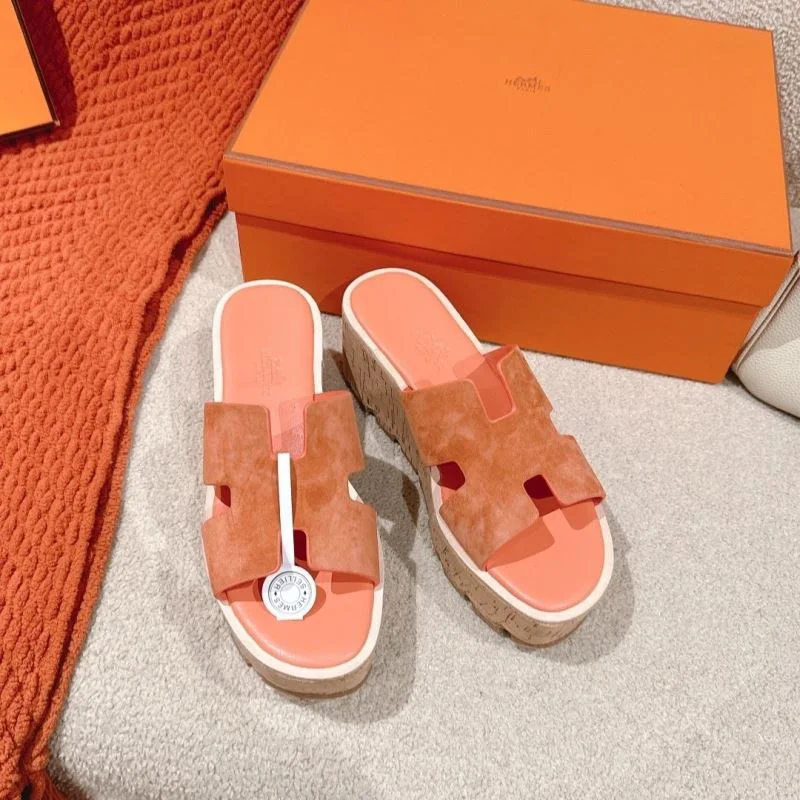 Soft Hermes Slippers 28410