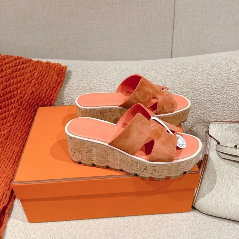 Soft Hermes Slippers 28410