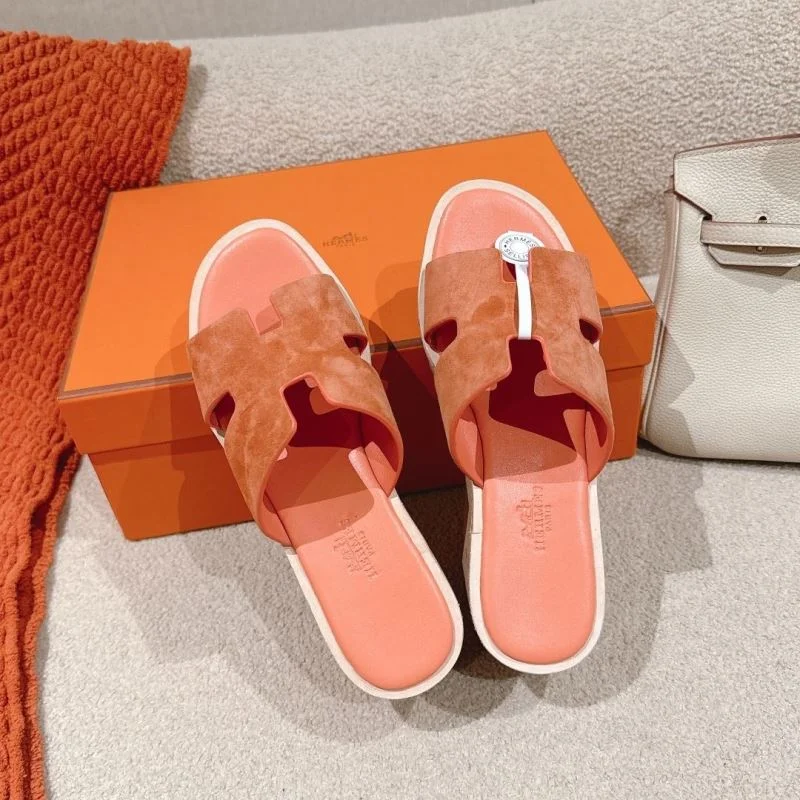 Soft Hermes Slippers 28410