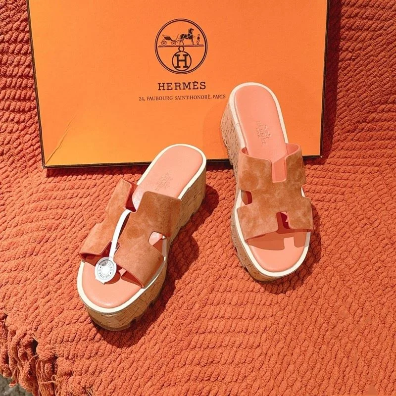 Soft Hermes Slippers 28410