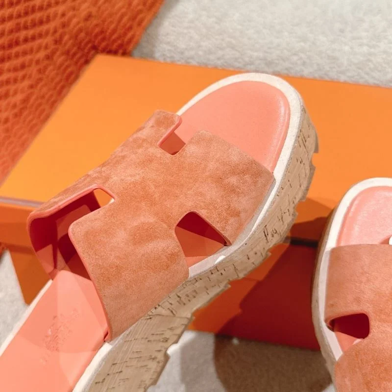 Soft Hermes Slippers 28410