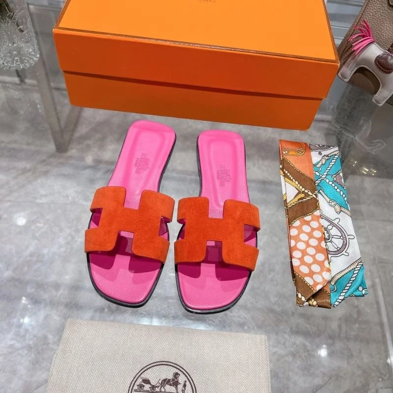 Upgraded Hermes Slippers 28399