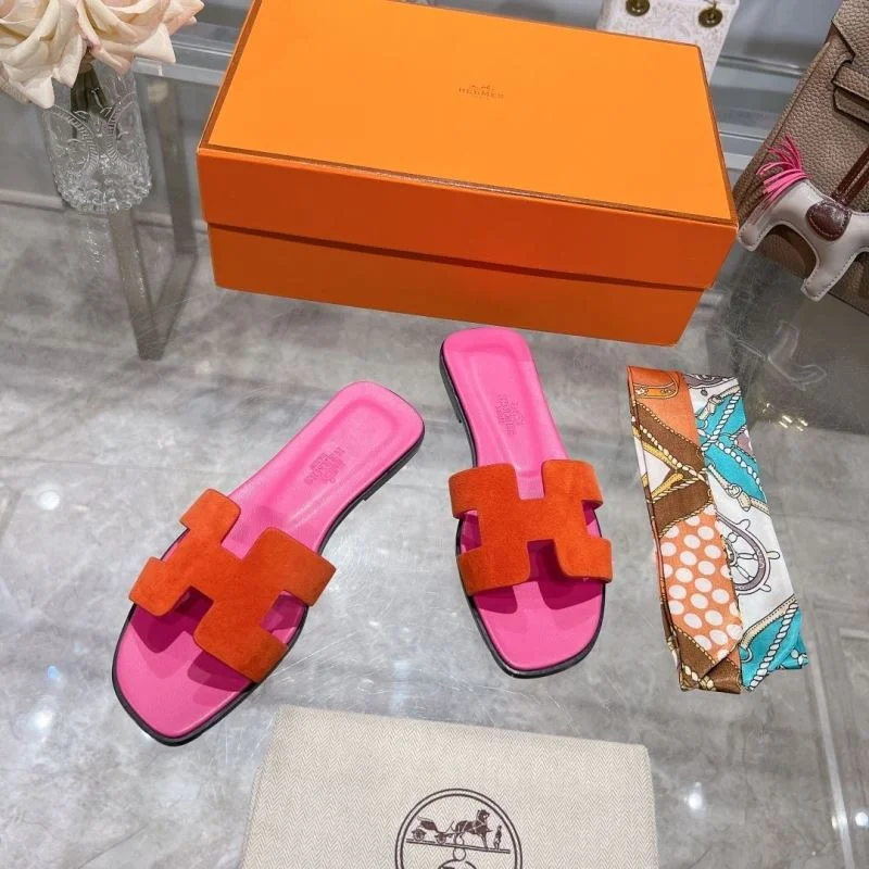 Upgraded Hermes Slippers 28399