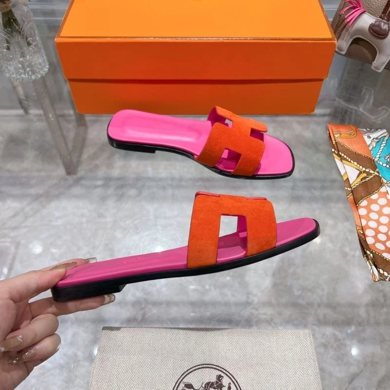Upgraded Hermes Slippers 28399