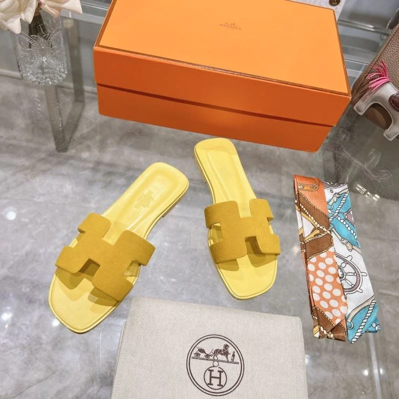 Lightweight Hermes Slippers 28393
