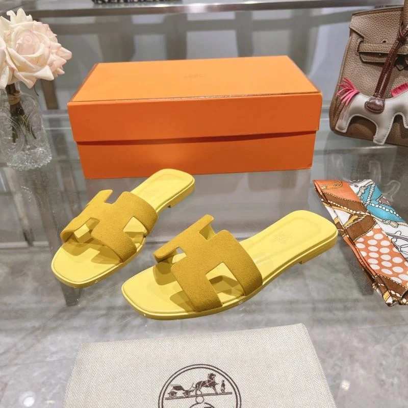 Lightweight Hermes Slippers 28393