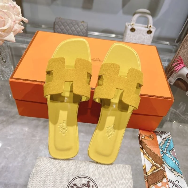 Lightweight Hermes Slippers 28393