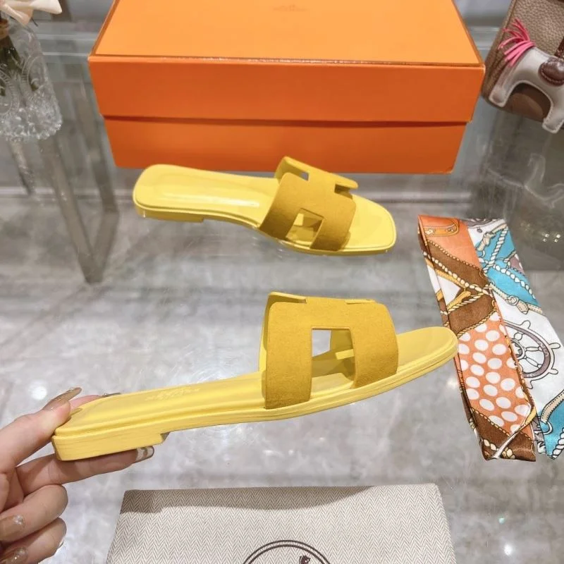 Lightweight Hermes Slippers 28393