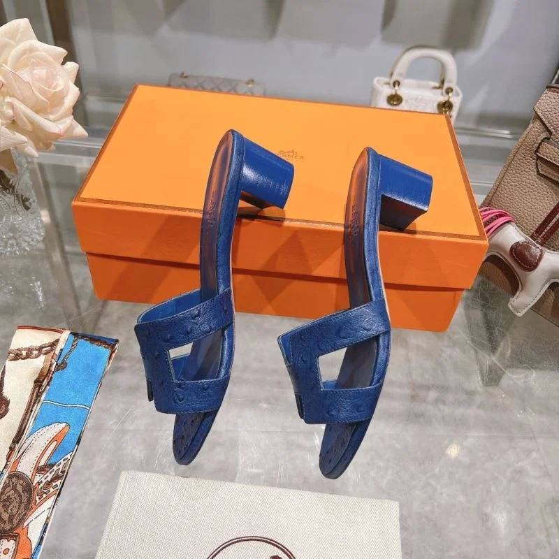 Packable Hermes Slippers 28335