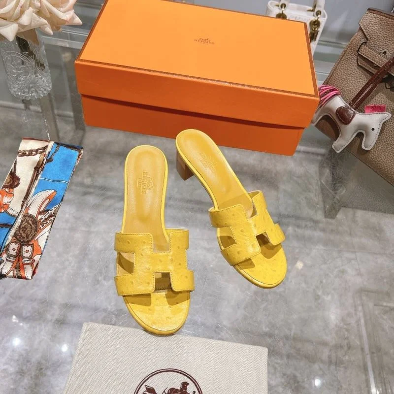 Trendy Hermes Slippers 28337