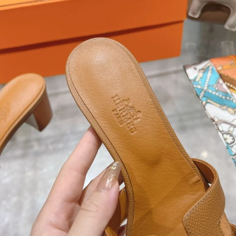 Packable Hermes Slippers 28323