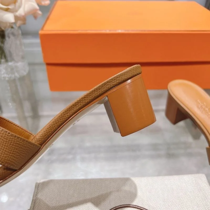 Packable Hermes Slippers 28323