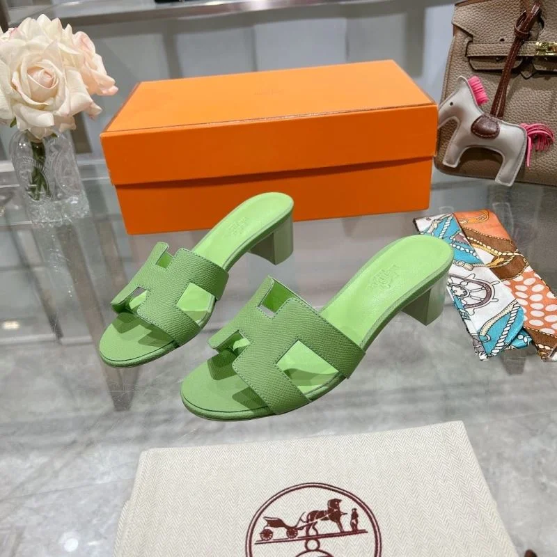 WaterResistant Hermes Slippers 28319