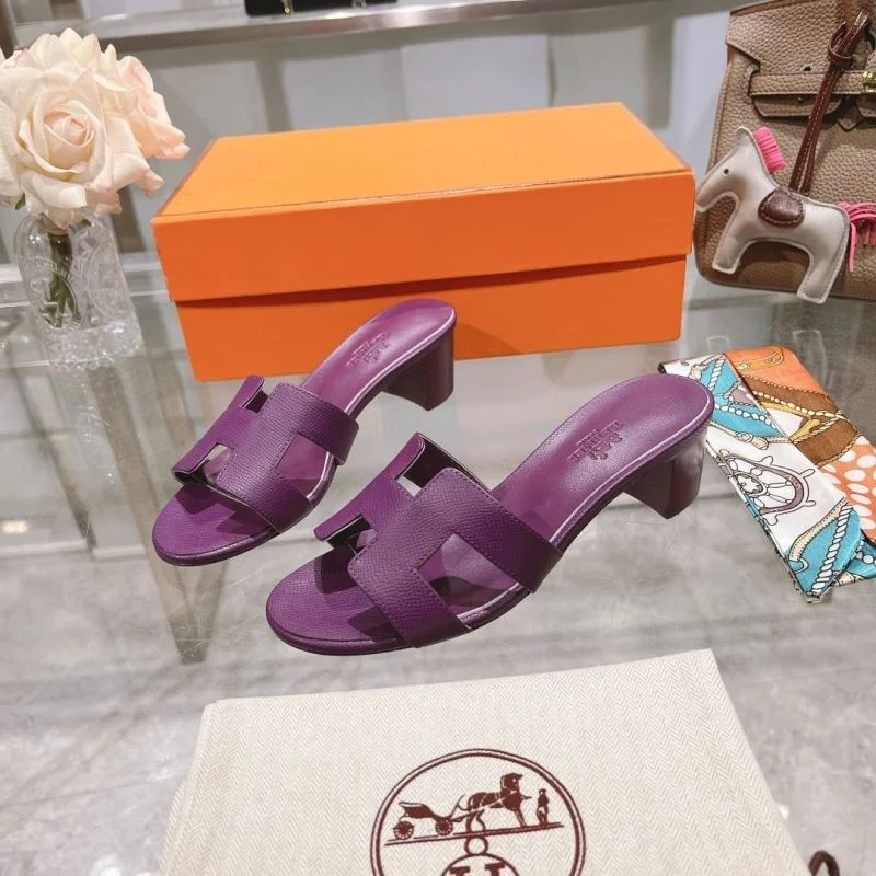 Sleek Hermes Slippers 28313