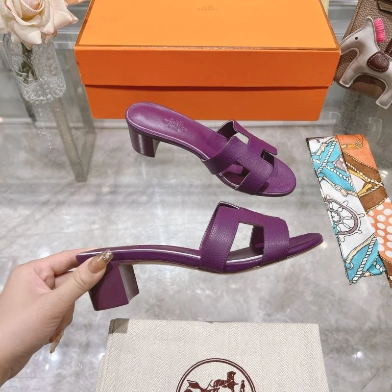 Sleek Hermes Slippers 28313