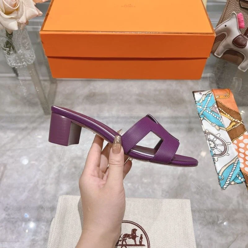 Sleek Hermes Slippers 28313