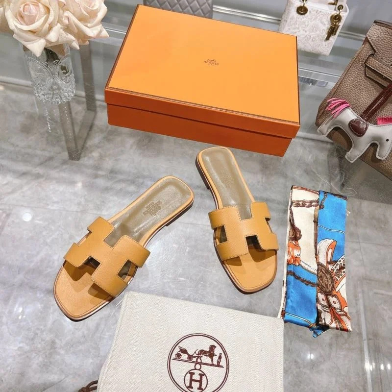 EyeCatching Hermes Slippers 28287