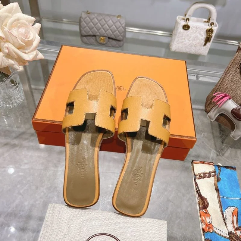 EyeCatching Hermes Slippers 28287