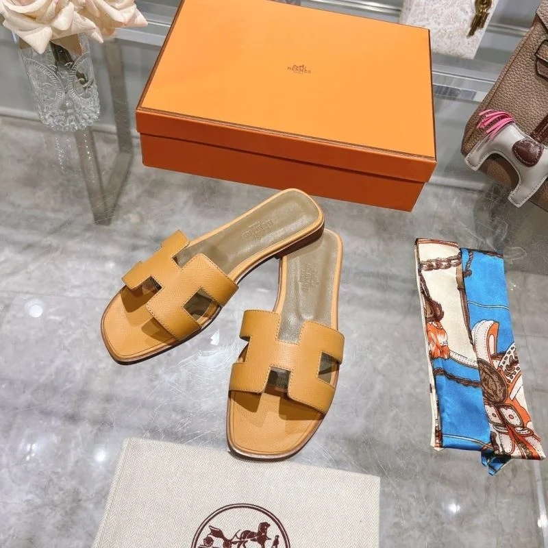 EyeCatching Hermes Slippers 28287