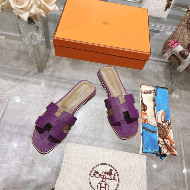 OdorResistant Hermes Slippers 28270