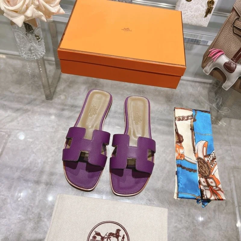 OdorResistant Hermes Slippers 28270