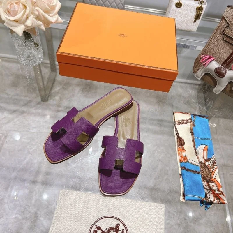 OdorResistant Hermes Slippers 28270
