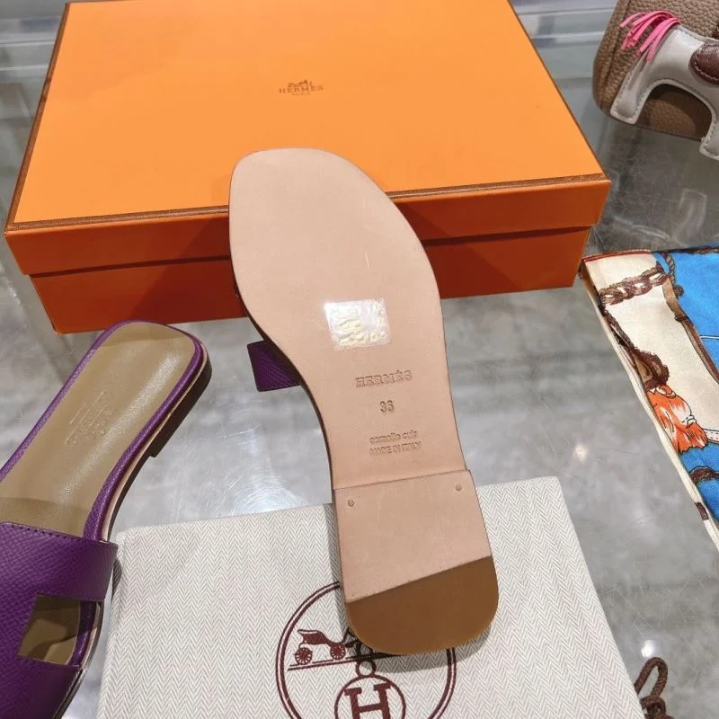 OdorResistant Hermes Slippers 28270