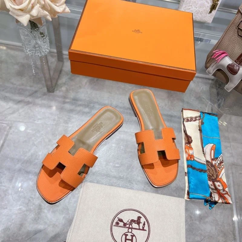 Supportive Hermes Slippers 28272