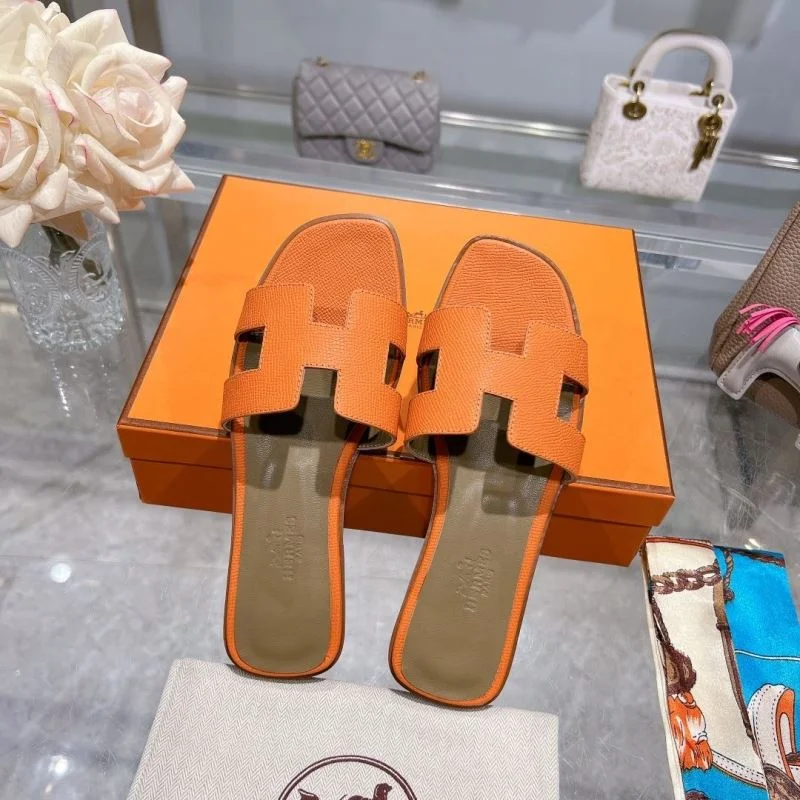 Supportive Hermes Slippers 28272