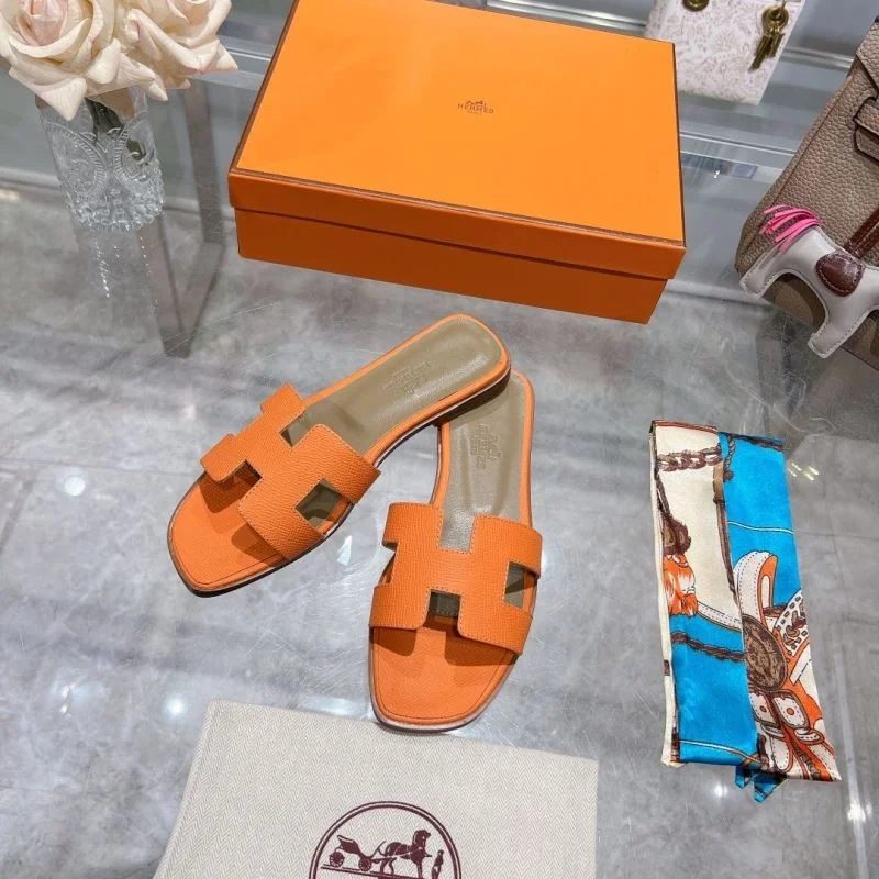 Supportive Hermes Slippers 28272