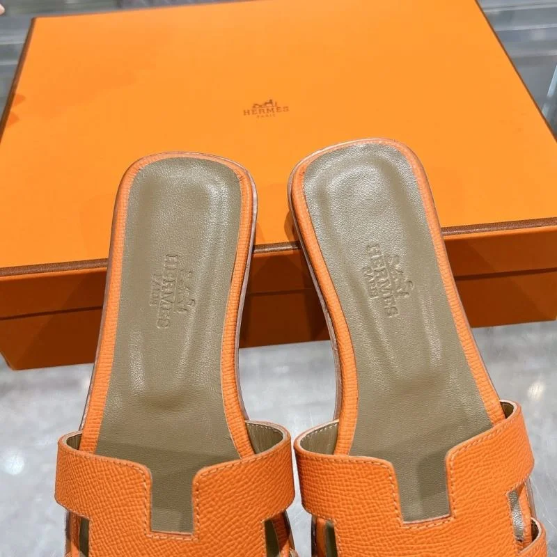 Supportive Hermes Slippers 28272