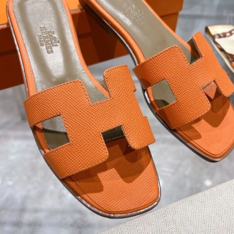 Supportive Hermes Slippers 28272