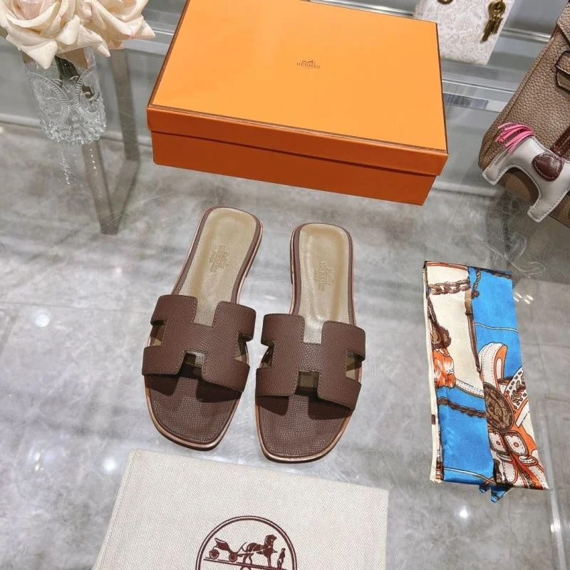 Hermes Slippers Practical 28263
