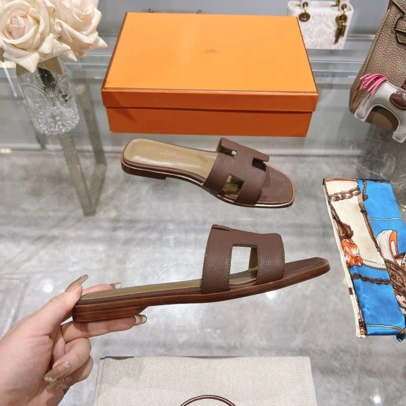 Hermes Slippers Practical 28263