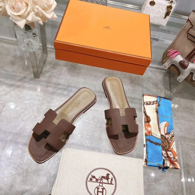 Hermes Slippers Practical 28263
