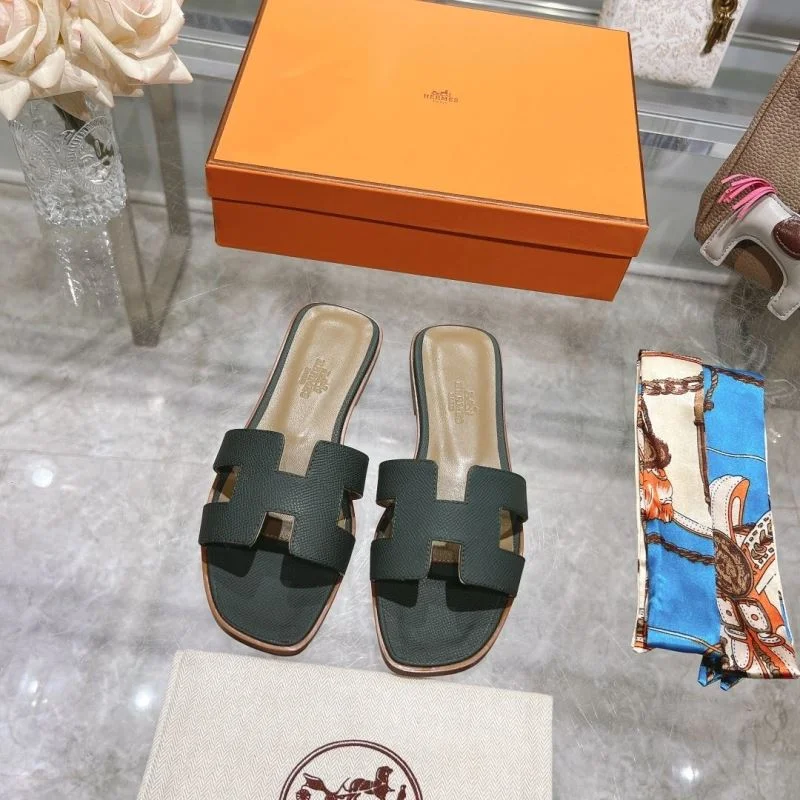 Original Hermes Slippers 28246