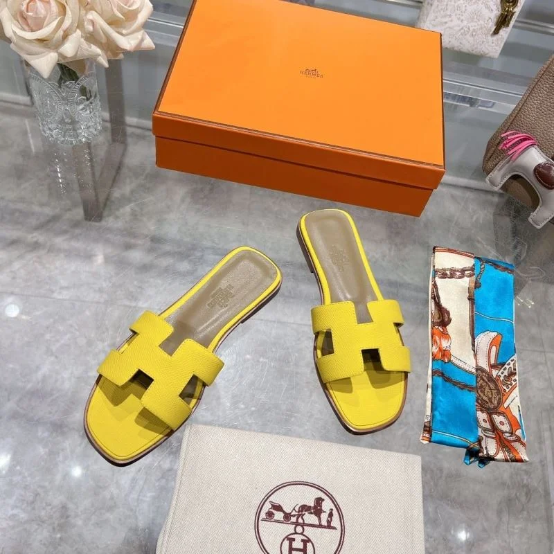 Youthful Hermes Slippers 28240
