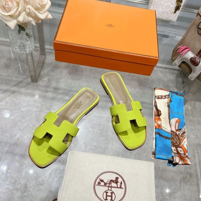 SmoothTexture Hermes Slippers 28253