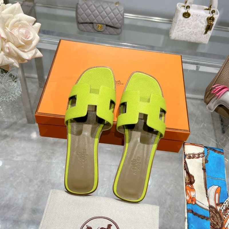 SmoothTexture Hermes Slippers 28253