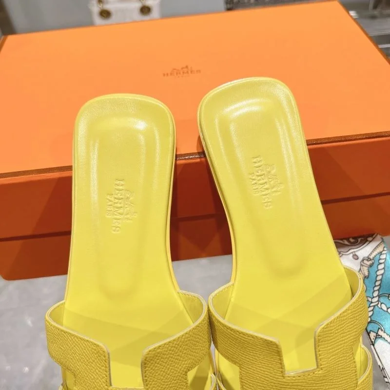 Sleek Hermes Slippers 28235