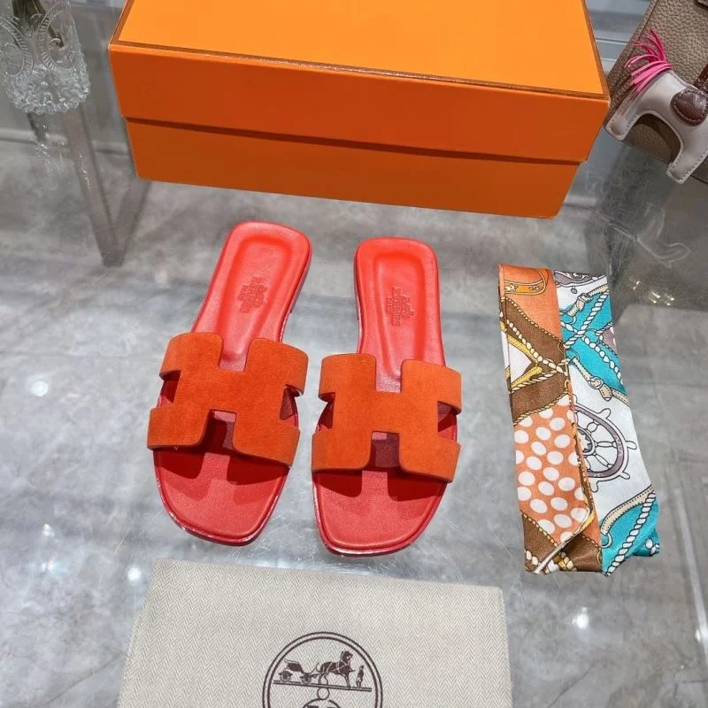 Refined Hermes Slippers 28227