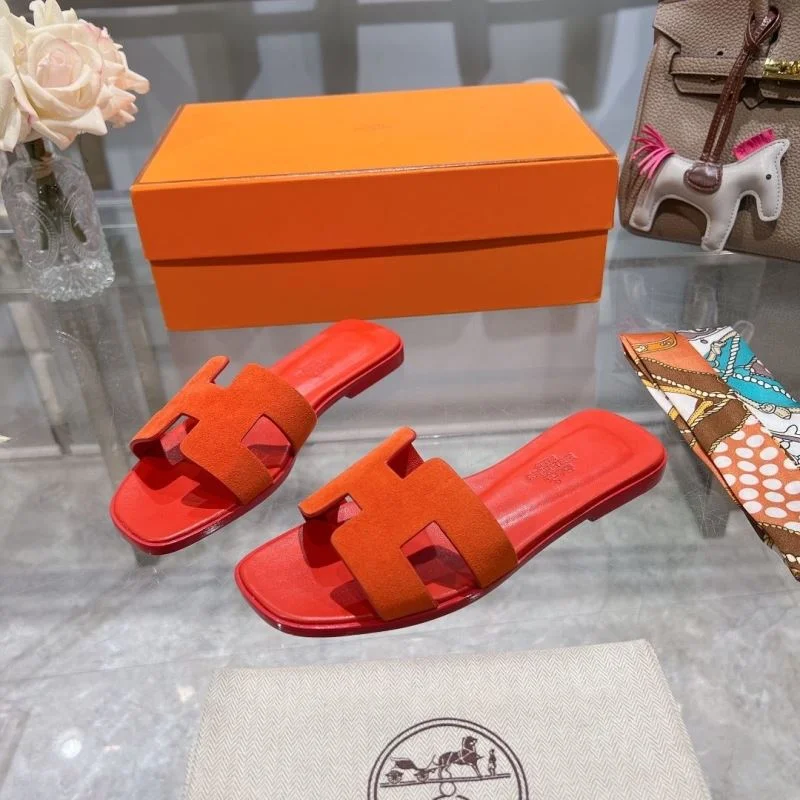 Refined Hermes Slippers 28227