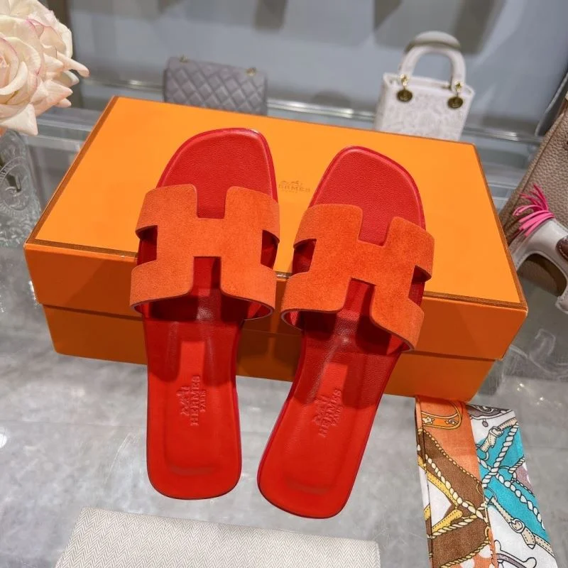 Refined Hermes Slippers 28227