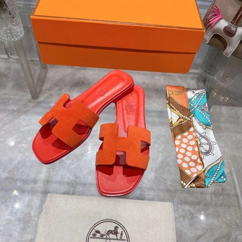 Refined Hermes Slippers 28227