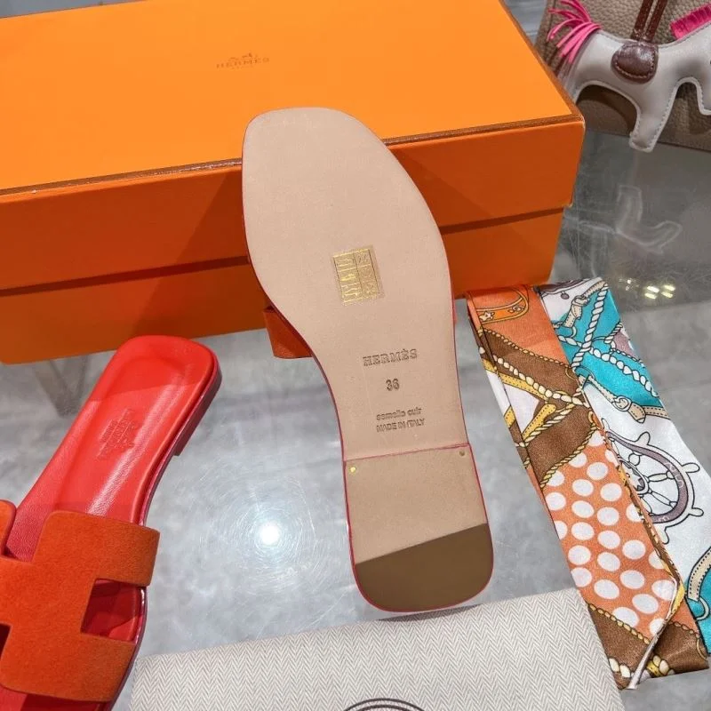 Refined Hermes Slippers 28227