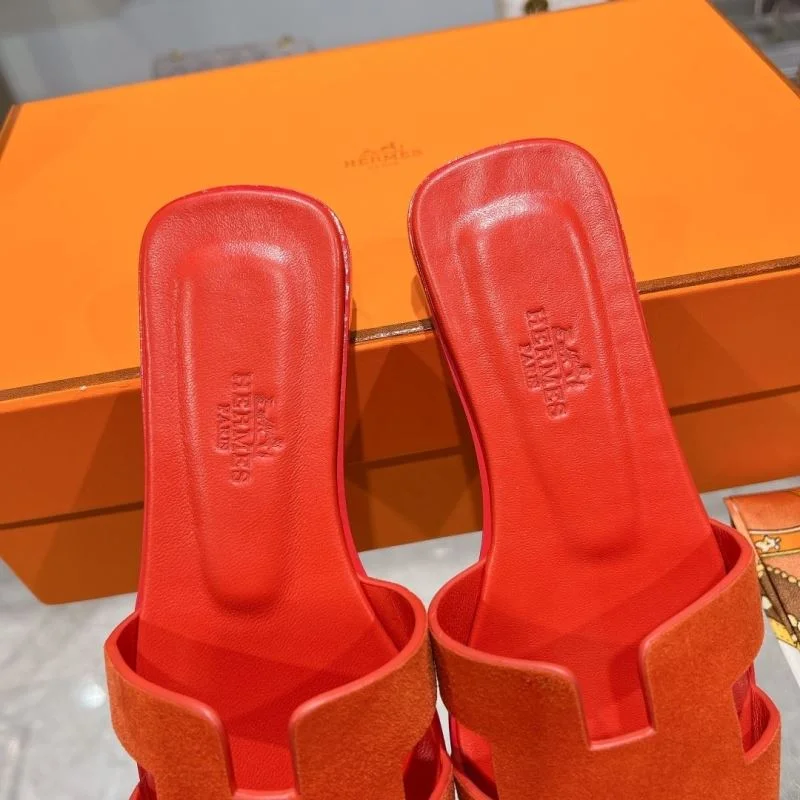 Refined Hermes Slippers 28227