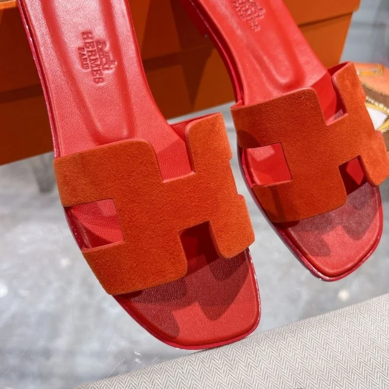 Refined Hermes Slippers 28227