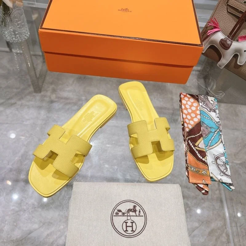 Supportive Hermes Slippers 28220